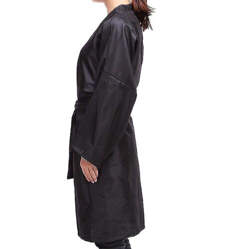 Couper Les Cheveux Imperméable Kimono Tissu Salon Barbier Robe Cape Coiffeur