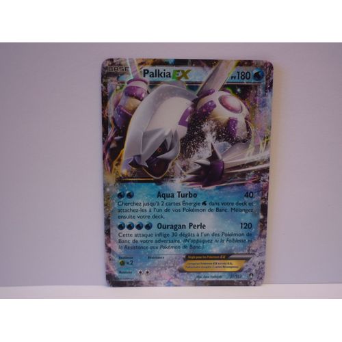 Carte Pokemon Francaise Palkia Ex 31/122 Rupture Turbo 