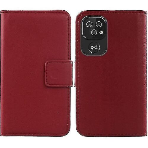 Étui en cuir véritable Doro 8100-8110 - 8100 Plus 6.1 » Premium Flip Case Cover Protector Leather Walle
