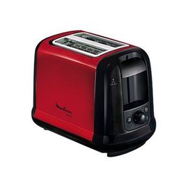 Moulinex Subito LT260D11 - Grille-pain - 2 tranche - 2 Emplacements - rouge