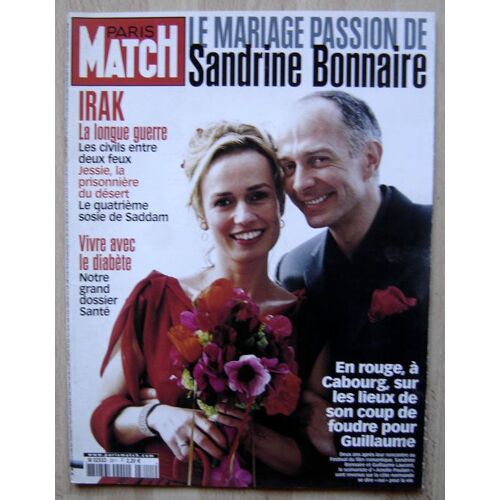 Paris Match N°2811, Coupure De Presse, Sandrine Bonnaire