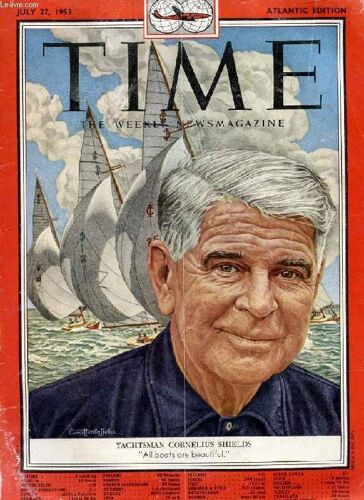 Time, Newsmagazine, Vol. Lxii, N° 4, July 1953 (Contents: Troubleshooter Robertson At White House Conference. Mary Floyd & Adopted Family. Hilaire Belloc. Miss Universe And Satellites. ...