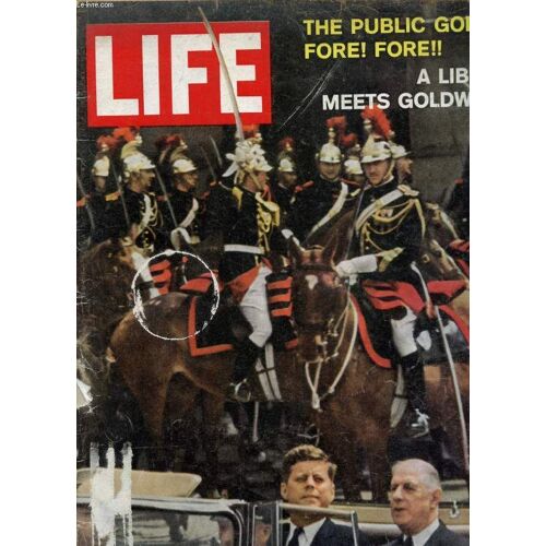 Life, Vol. 50, N° 23, June 1961 (Contents: Our New President Sees The Tough Guys, In Paris And In Vienna (J.F. Kennedy And Ch. De Gaulle). Rx For Stutterers: Get Mad, Advice From A ...