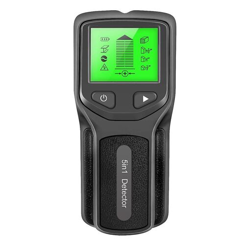 Goujons 5-en-1 Détecteur de métaux Scanner mural AC Wood Finder Câble Fils Profondeur Tracker Boîte électrique Trouver