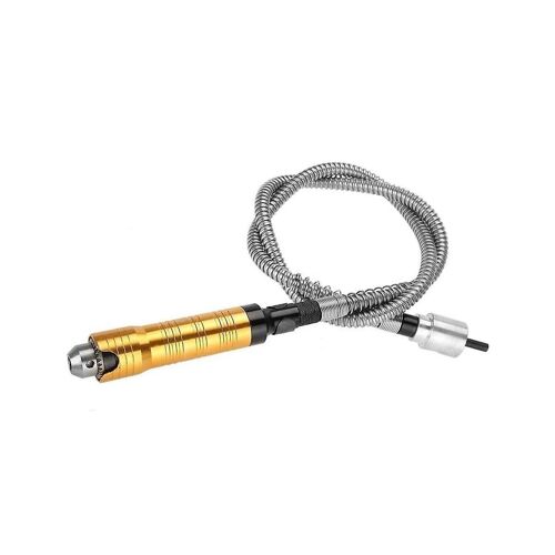 Perceuse électrique multifonctionnelle et meuleuse électrique Tube d'extension d'arbre flexible en acier inoxydable