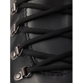 Prada Bottines Brixen En Cuir - Noir