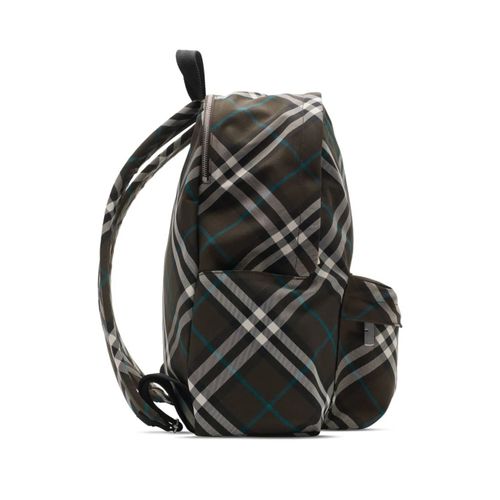 Burberry sac à dos à motif Vintage Check - Vert