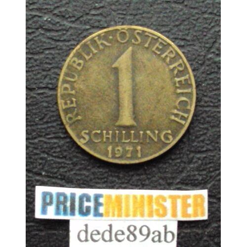 Autriche (Osterreich) . 1 (Ein) Shilling 1971.