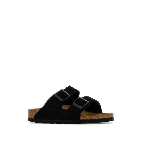 Birkenstock Sandales Arizona En Daim - Noir