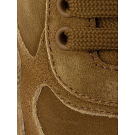 Prada Baskets En Daim - Marron