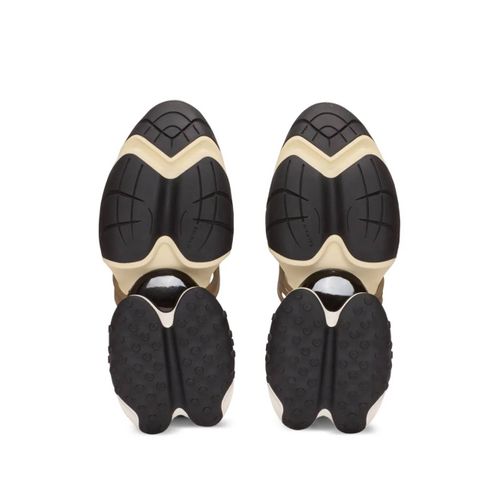 Balmain Baskets Unicorn Wave - Tons Neutres