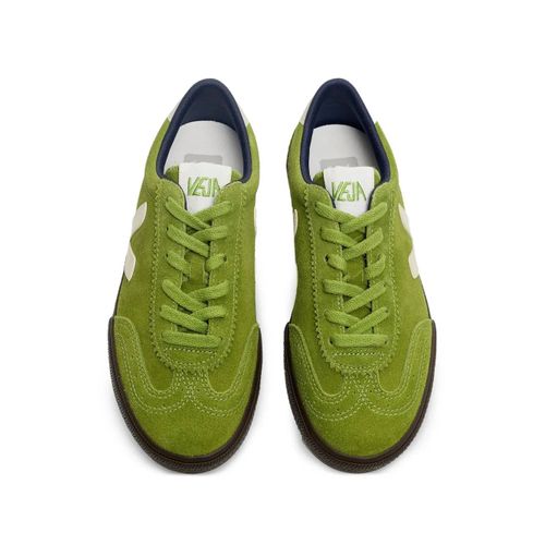 Veja Baskets Volley En Daim - Vert