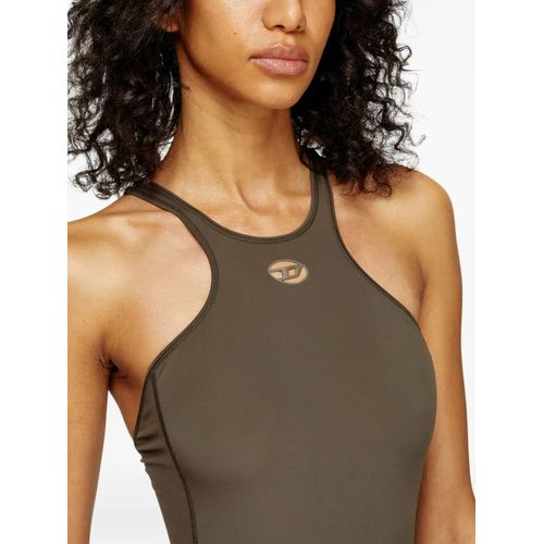 Diesel Maillot De Bain Christie-Ult À Col Montant - Vert