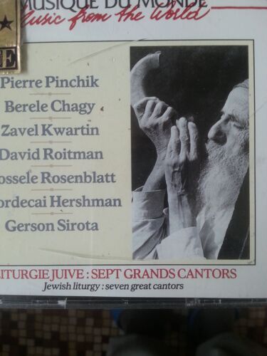 Liturgie Juive : Sept Grands Cantors