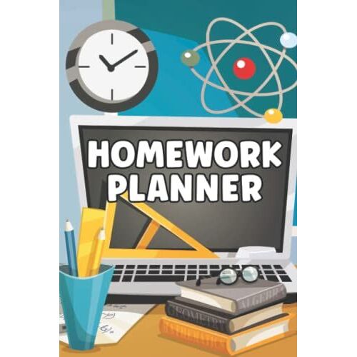 Homework Planner: Homework Diary For School And Kids, Back To School Homework Planner Notebook