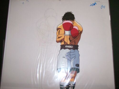 Cellulo Japonais Serie Hajime Ni Ippo Sendo Miyata Garde En Croix B11