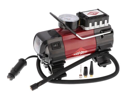 Mini Compresseur 12V Sans Huile 7 bar 27 l/min