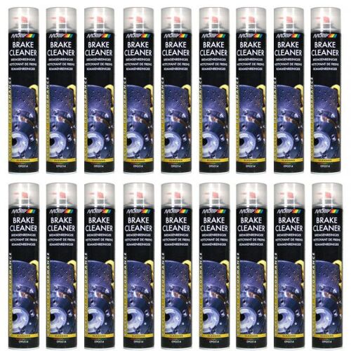 18 Bombes De Produit Nettoyant Pour Freins - Auto - Moto - 750 Ml - Motip
