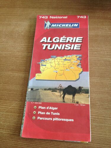Carte Routiere 743 Algerie Tunisie Au 1/