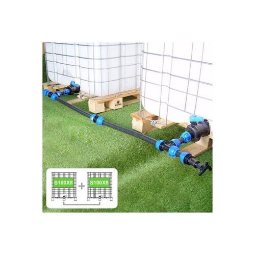 Kit Raccordement 2 Cuves eau 1000 L - S100X8 / S100X8