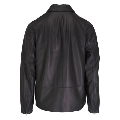 Vince Veste En Cuir - Noir
