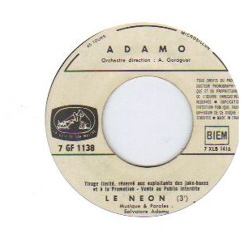 Le Neon / Dis, Ma Muse