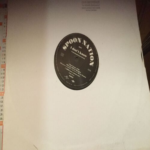 I Don't Know ( Maxi 45 Tours )