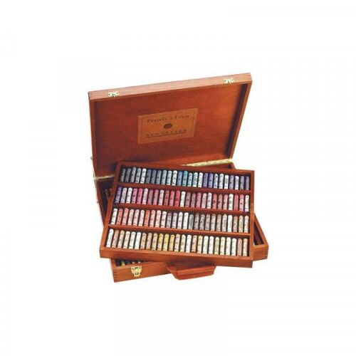 Coffret De 175 Pastels À L'écu Sennelier - Bois