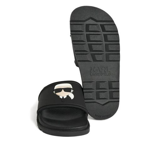 Karl Lagerfeld Claquettes De Bain Ikon Kondo - Noir - 36-37
