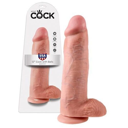 Gode Avec Testicules - Beige - Taille  31cm