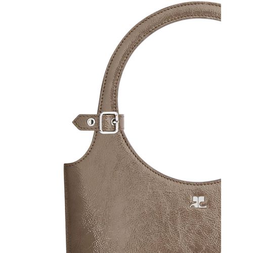Courrèges sac à main Holy en cuir - Tons neutres