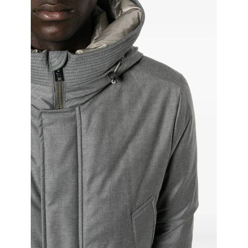 Woolrich Parka À Capuche - Gris