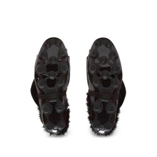Balmain Chaussons Half Time - Noir
