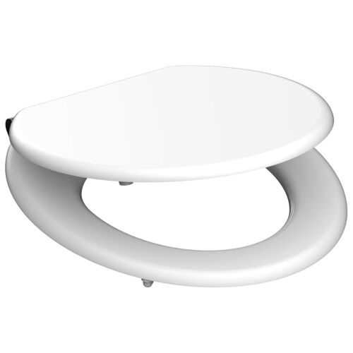 SCHÜTTE Siège de toilette avec fermeture en douceur SPIRIT WHITE