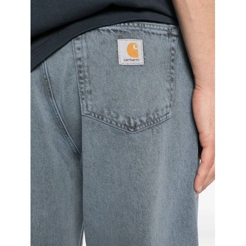 Carhartt Wip Jean Landon À Patch Logo - Bleu