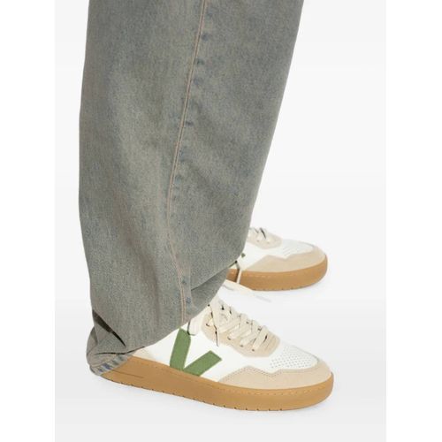 Veja Baskets V-90 En Cuir - Blanc