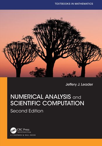Numerical Analysis And Scientific Computation