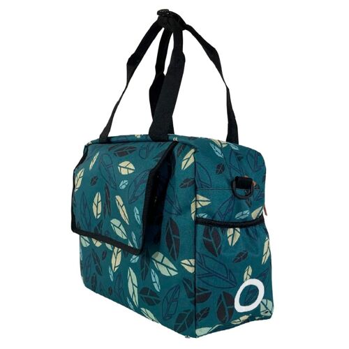 Willex Sacoche De Vélo City Bush 19 L Vert Et Bleu
