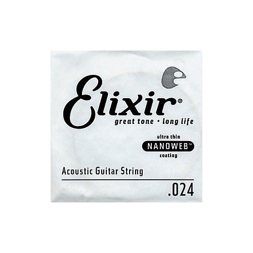Corde Au Détail Guitare Acoustique Elixir Nanoweb 024 - 15124