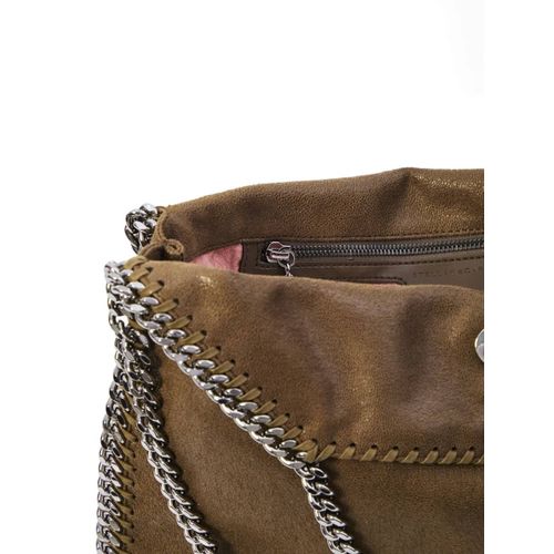 Stella McCartney sac cabas Falabella à détail de chaîne - Vert