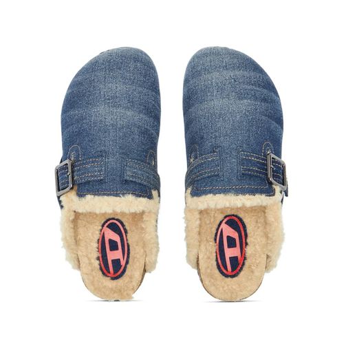 Diesel Chaussons D-Woodstock En Jean - Bleu