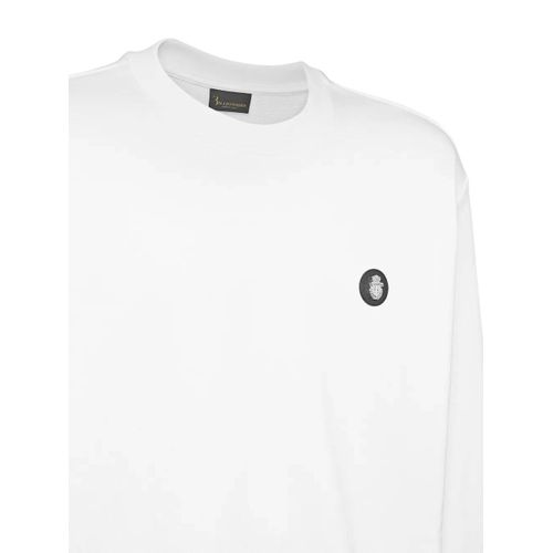 Billionaire Sweat À Plaque Logo - Blanc