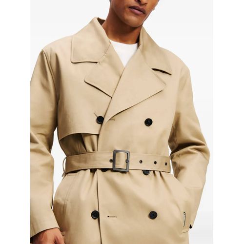 Karl Lagerfeld Trench En Coton - Tons Neutres