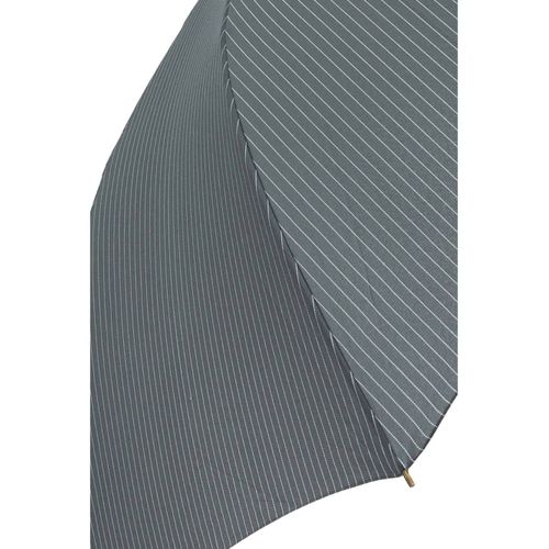 Moschino Parapluie À Rayures - Gris
