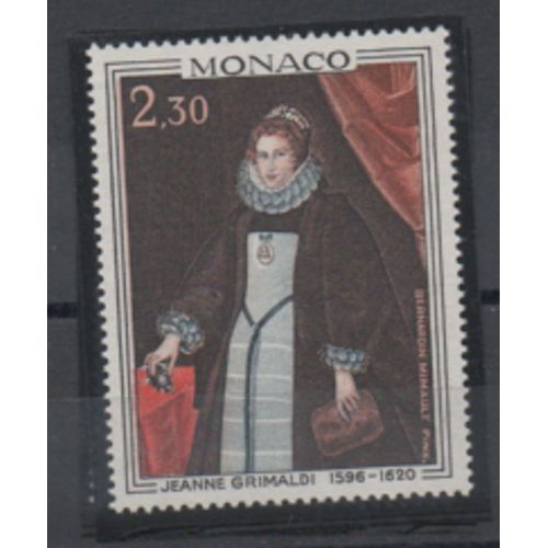 Monaco 1968: Deux Timbres N° 770 Et 771 De La Série Des Princes Et Princesses De Monaco.