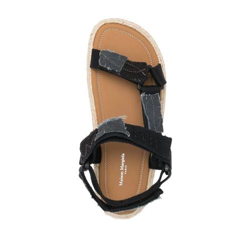 Maison Margiela Sandales Patchwork - Noir