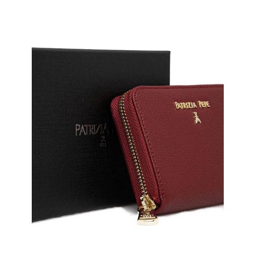 Patrizia Pepe portefeuille Essential médium - Rouge