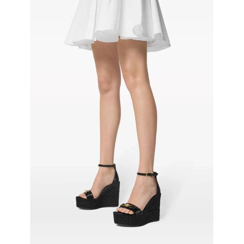 Versace Espadrilles Medusa '95 120 Mm - Noir
