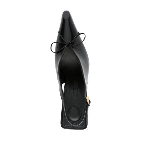 Jacquemus Escarpins Cubisto En Cuir 100 Mm - Noir - 40