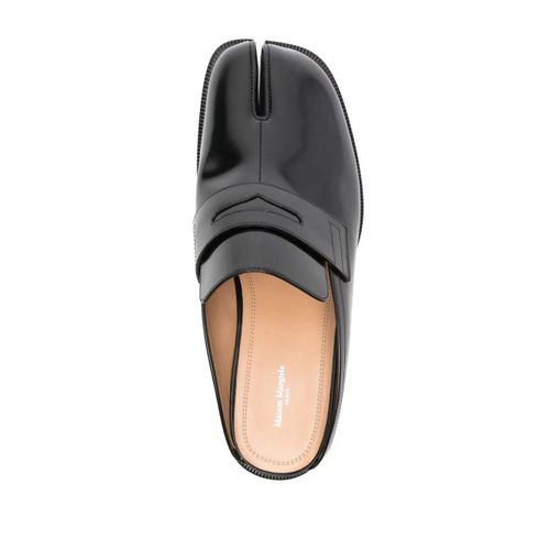 Maison Margiela Chaussons À Bout Fendu - Noir
